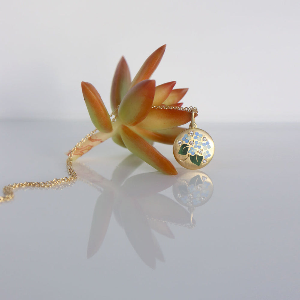 Hydrangea Pendant – Gwen Barba